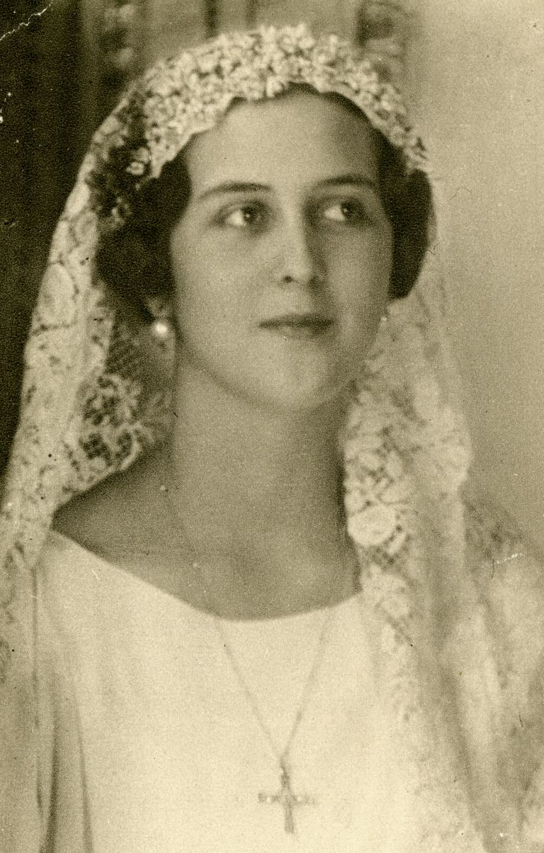 Printsess Cecile (1911-1937) oma pulmapäeval 1931