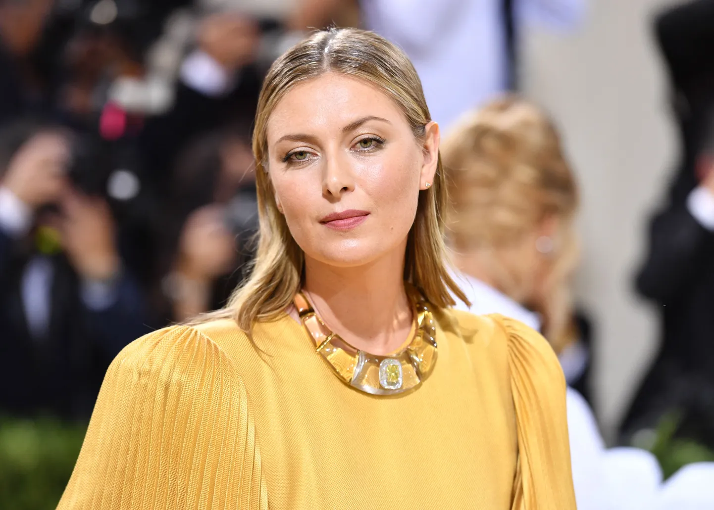 Endine tennisetäht Maria Šarapova 2021. aastal Met Galal