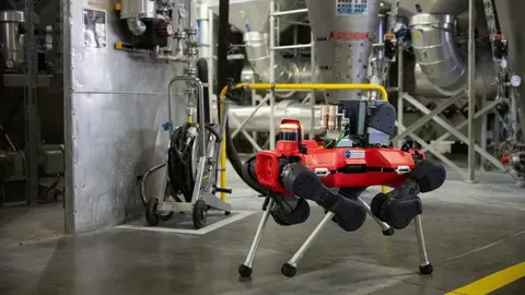 VAATA VIDEOT ⟩ Norras nuhivad robotkoerad gaasilekkeid