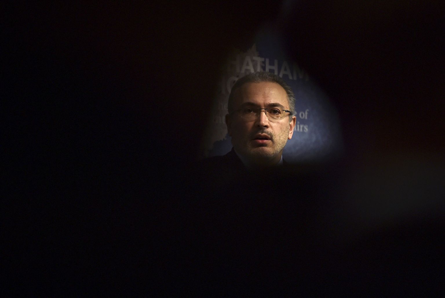 Mihhail Hodorkovski Londonis Chatham House'is esinemas.