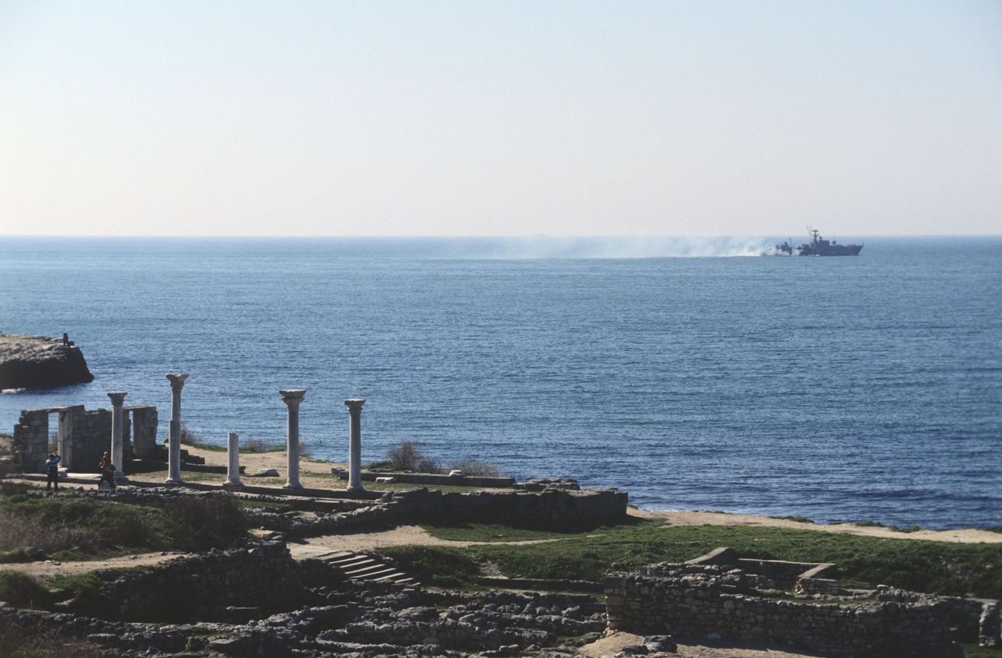 Vaade Sevastopolilt Mustale merele.