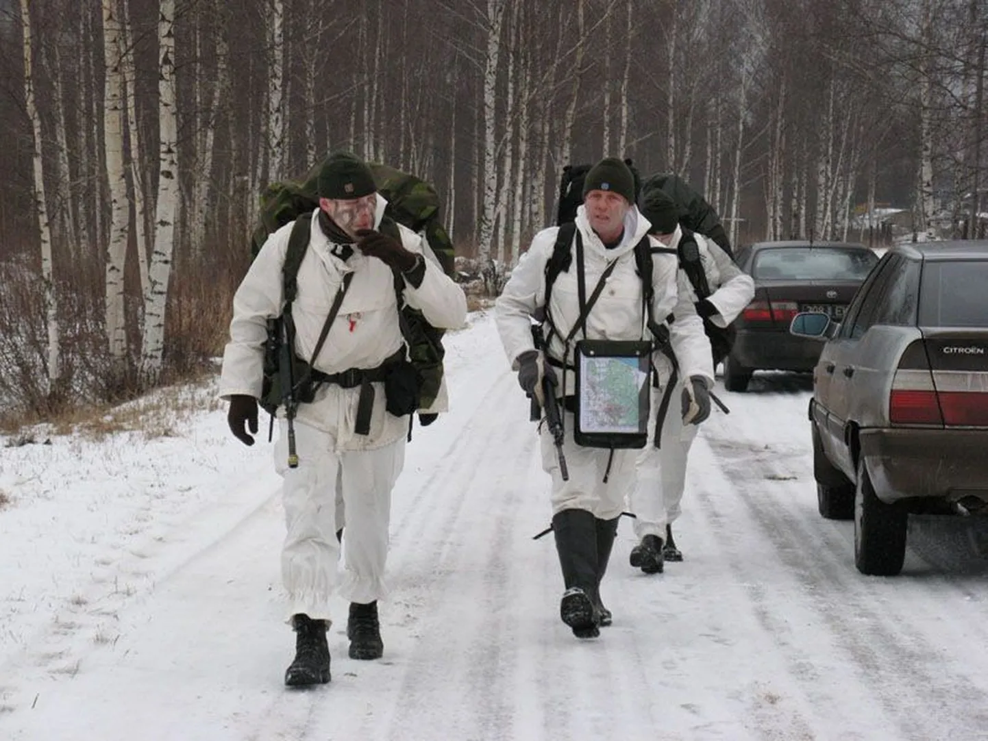 Участники игры "Десант Utria" в 2008 году.