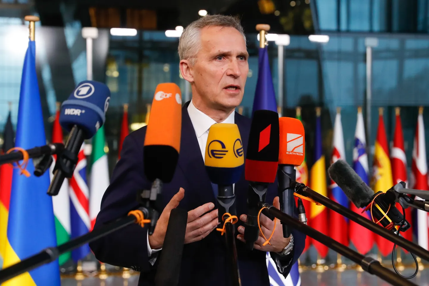 NATO ģenerālsekretārs Jens Stoltenbergs