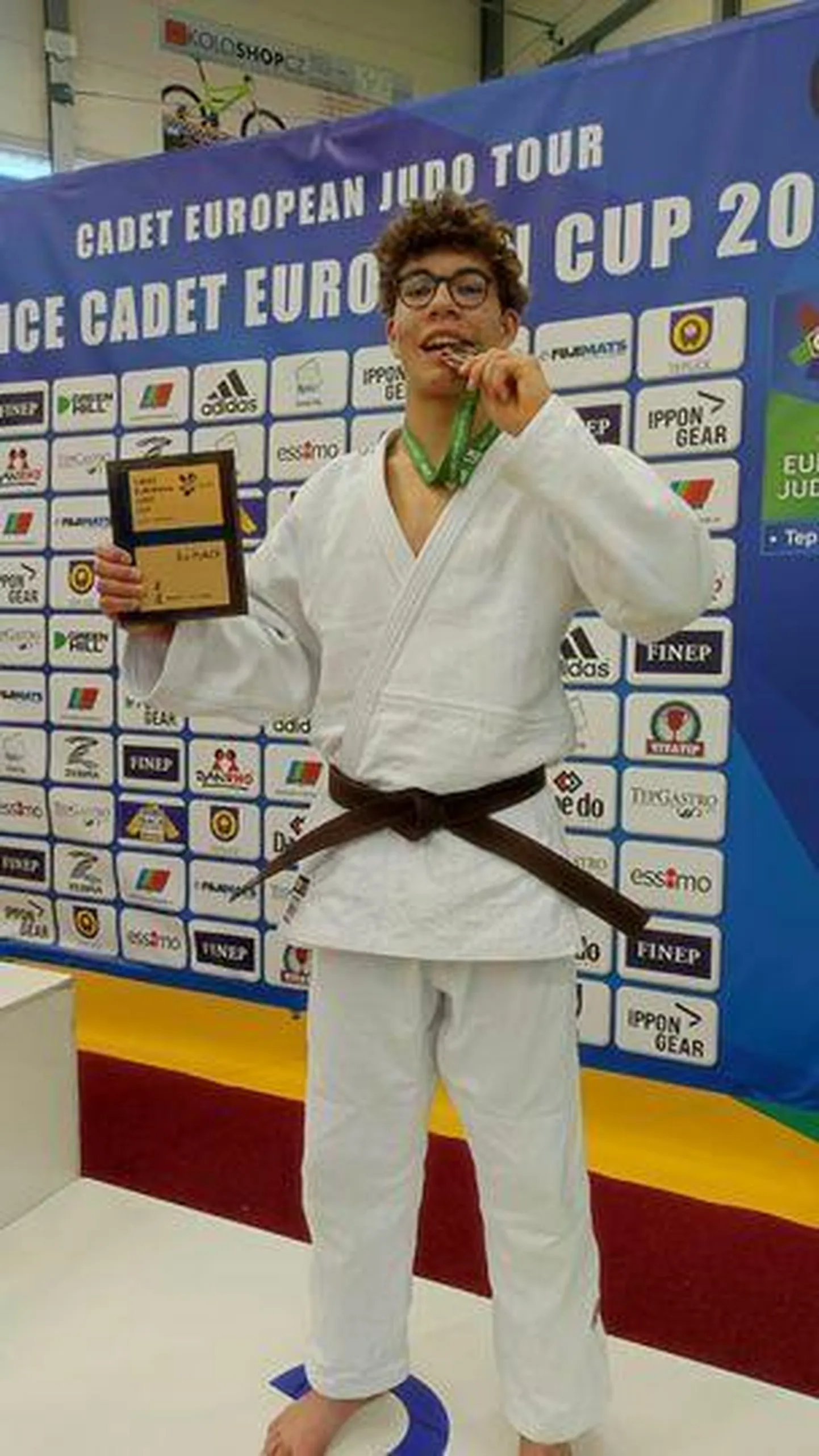 Tartu Do judoklubis treeniv Jakob Vares esines Euroopa karikaetapil Tšehhis eestlastest kõige paremini.