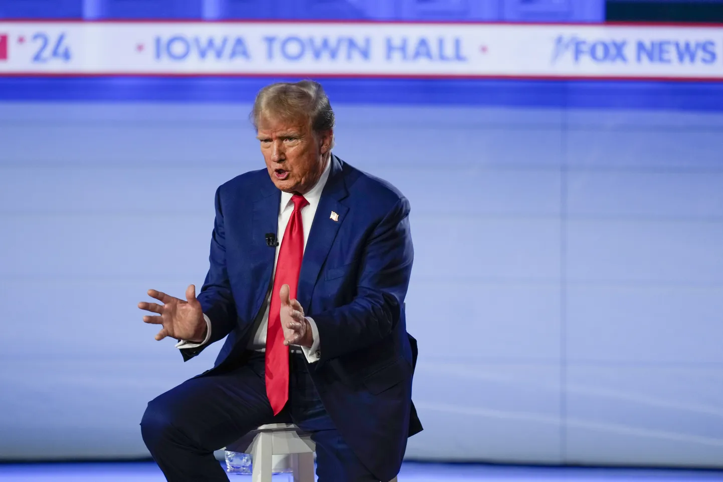 USA ekspresident Donald Trump eile Fox Newsi valimissaates.