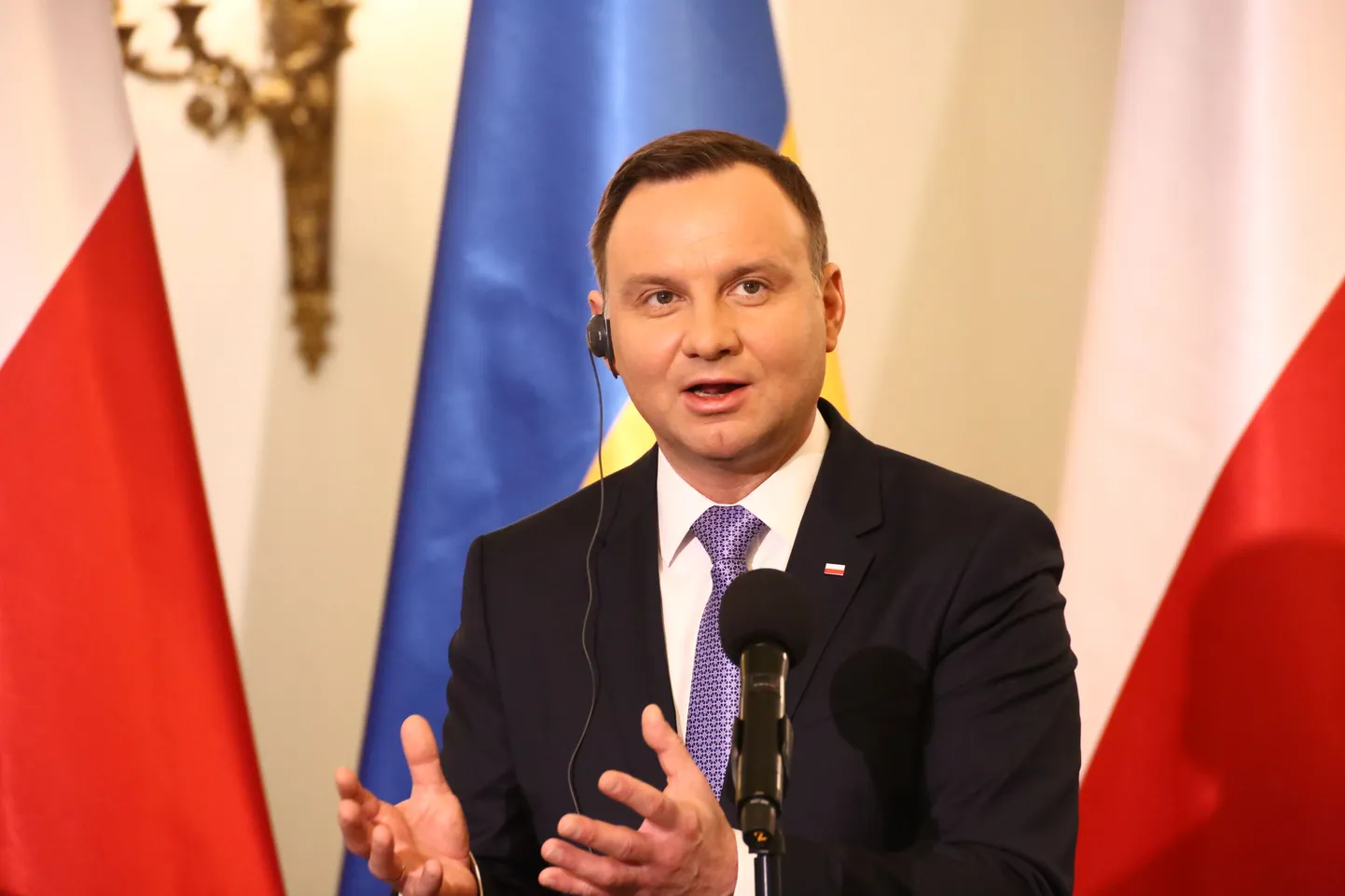 Poola president Andrzej Duda.