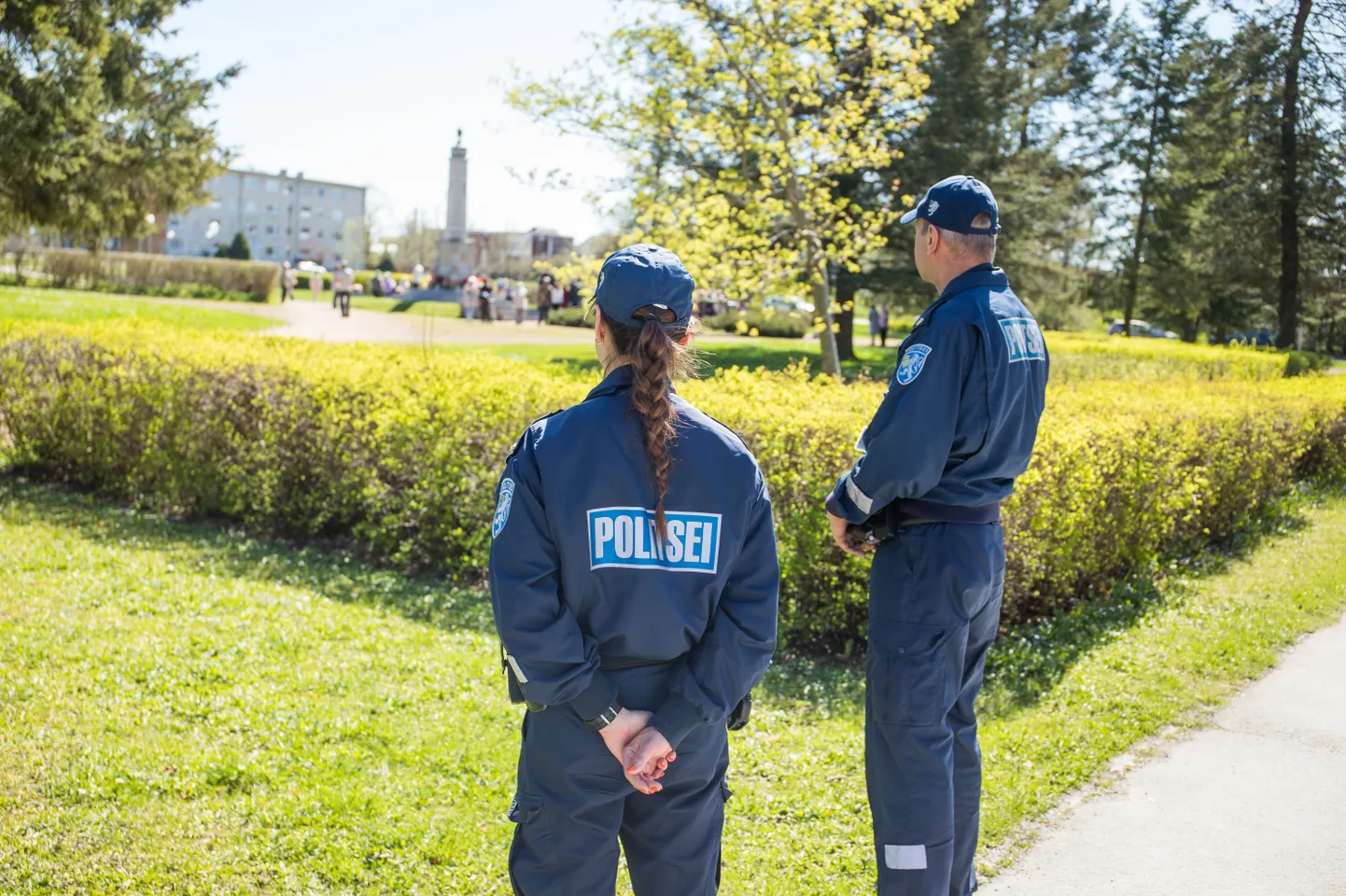 Politsei vana välivorm.
