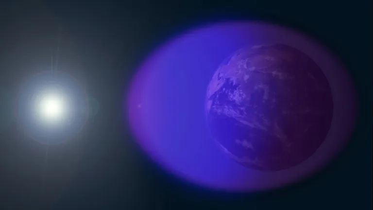 NASA teadlase kujutis ionosfäärist. Foto: