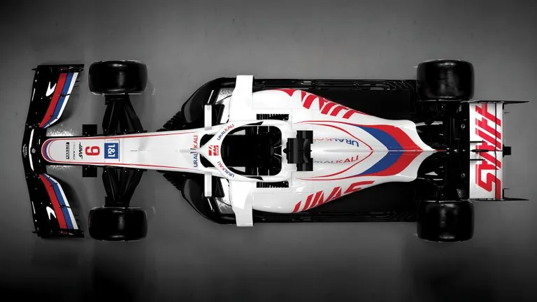 Uralkali Haas F1 tiimi VF21 vormel.