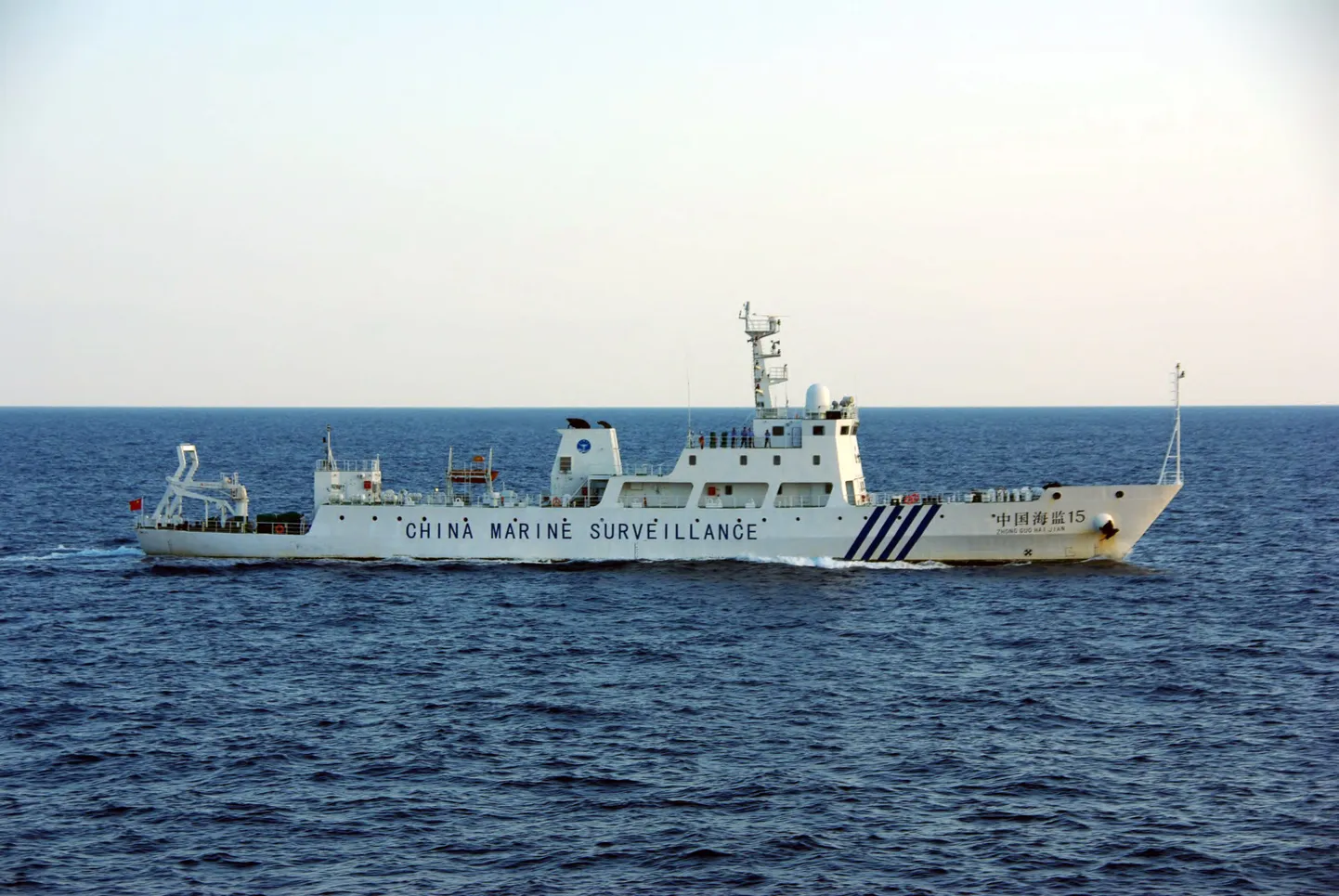 Hiina seirelaev Senkaku lähistel.