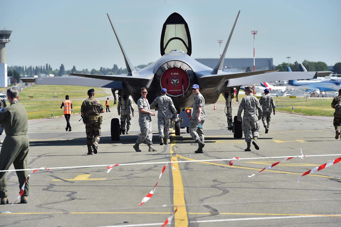 Lockheed Martini hävitaja F-35.