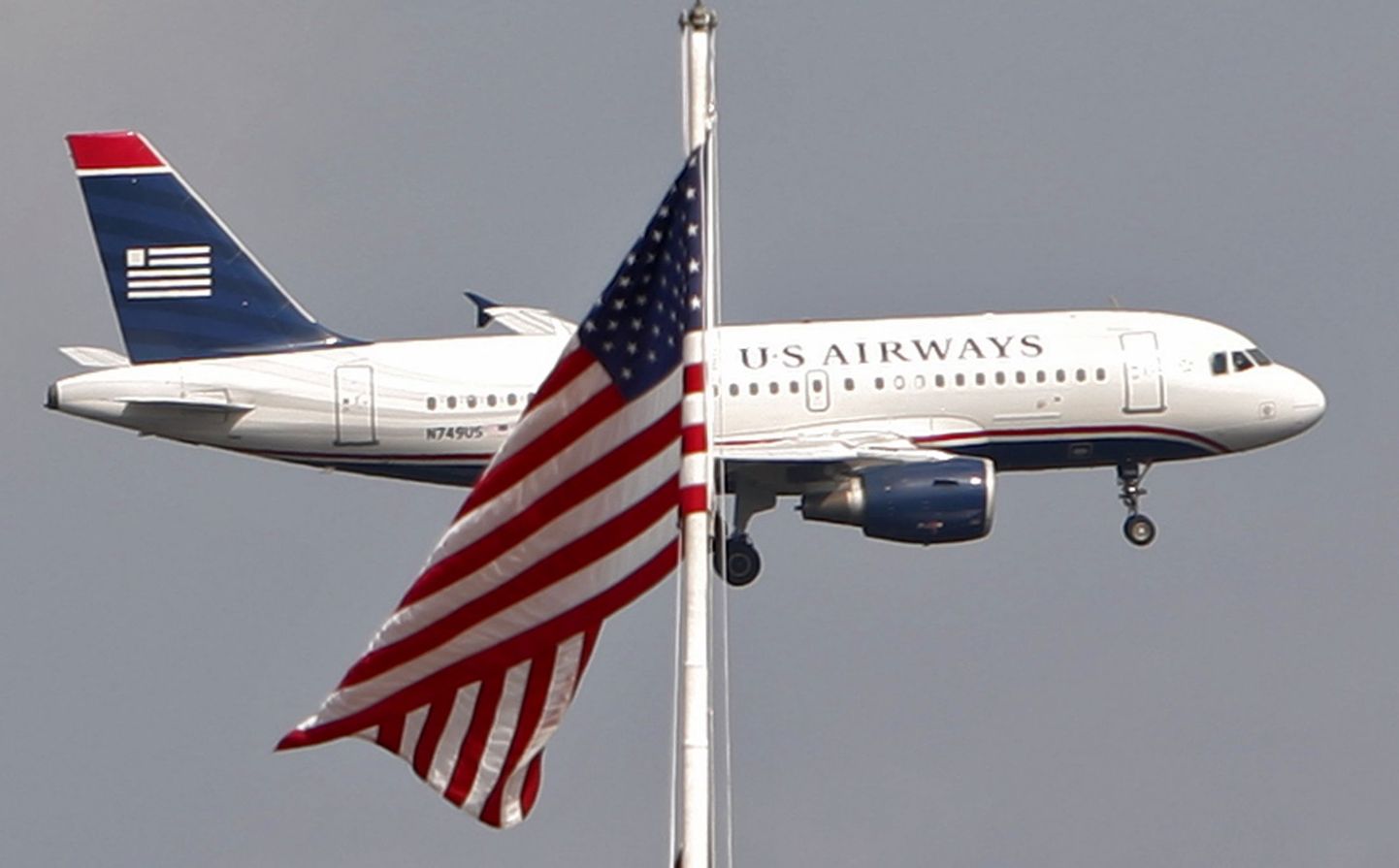 Самолет US Airways. Иллюстративное фото.