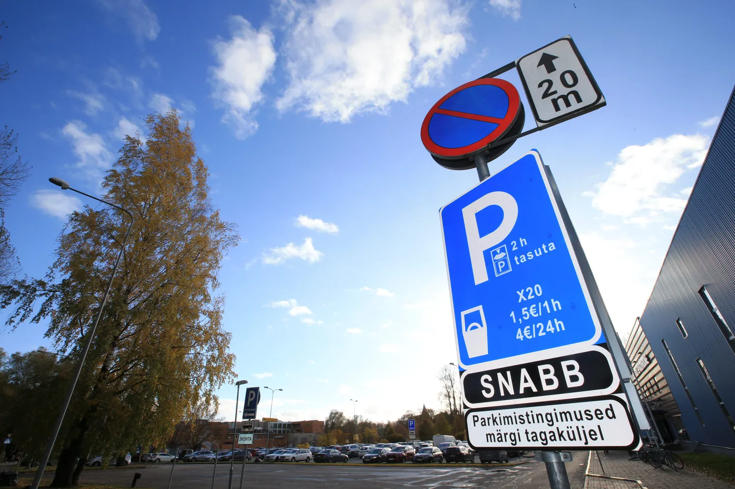 Lisamärgid on parkla haldajal plaanis paigaldada lähipäevil.