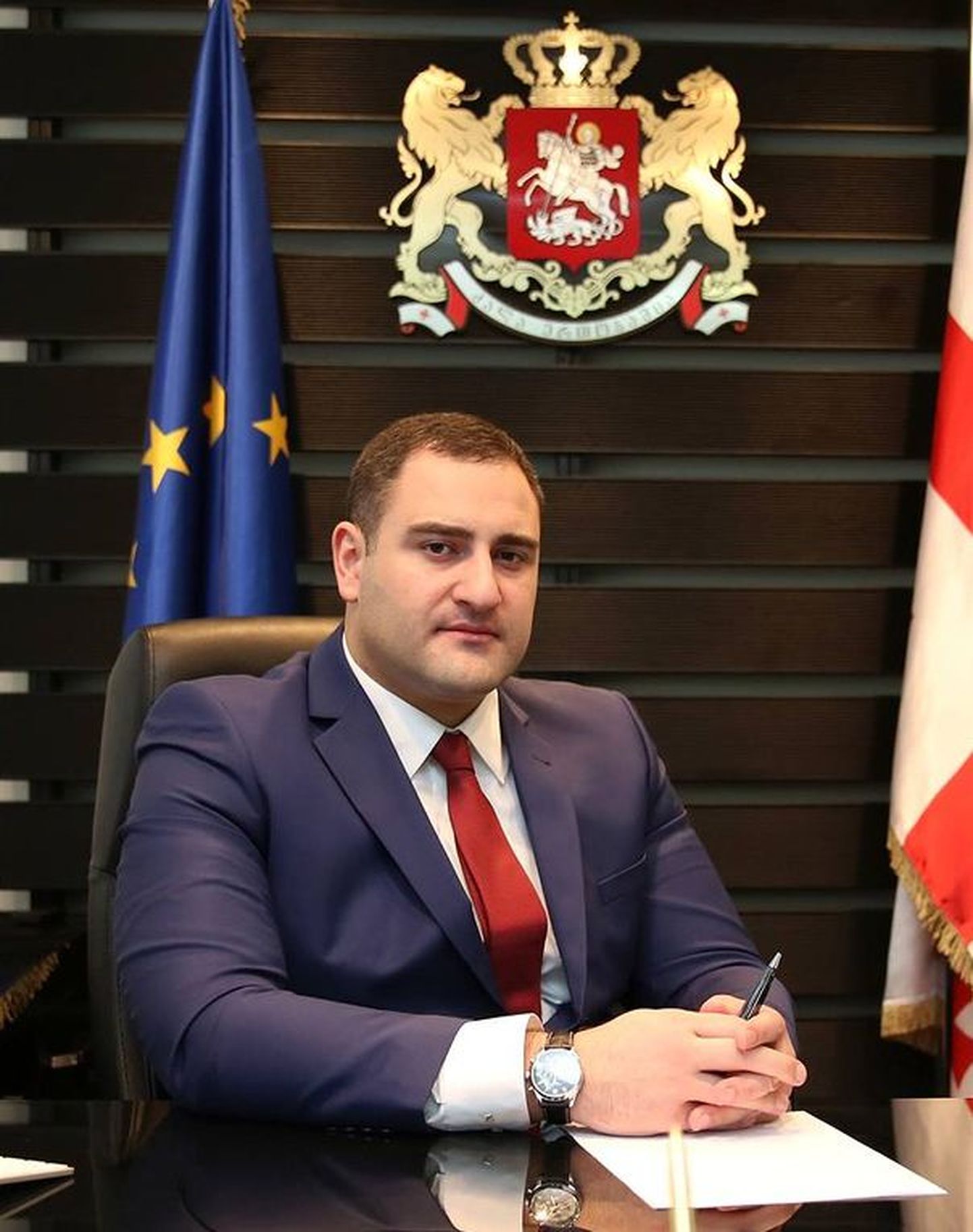 Gruusia siseminister Aleksandr Tšikaidze.