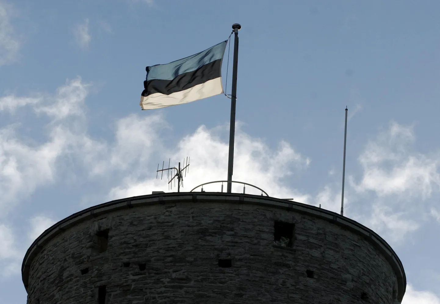 Eesti lipp Pika Hermanni tornis.