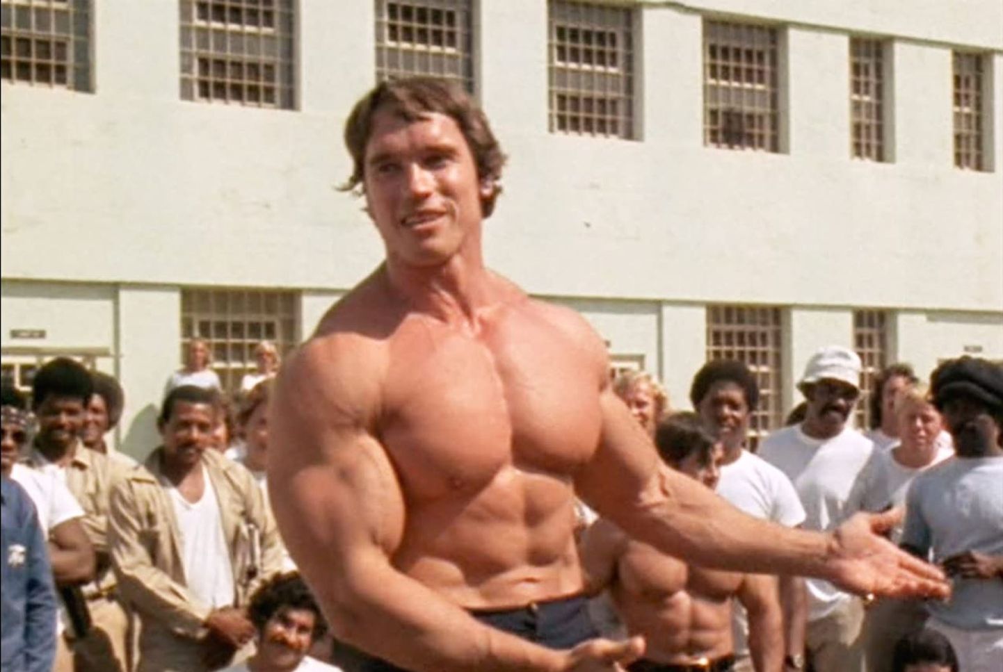 Arnold Schwarzenegger filmis «Pumping Iron» (USA 1977)