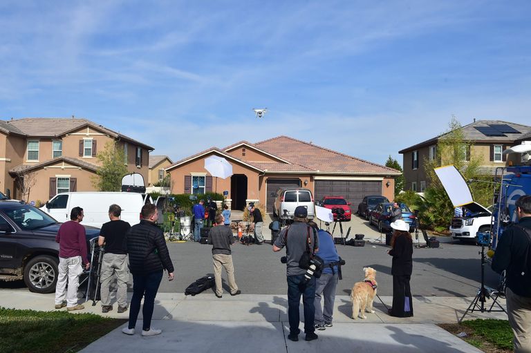 Maja Californias Perrisis aadressil 160 Muir Woods Road, kust politsei leidis 13 piinatud last