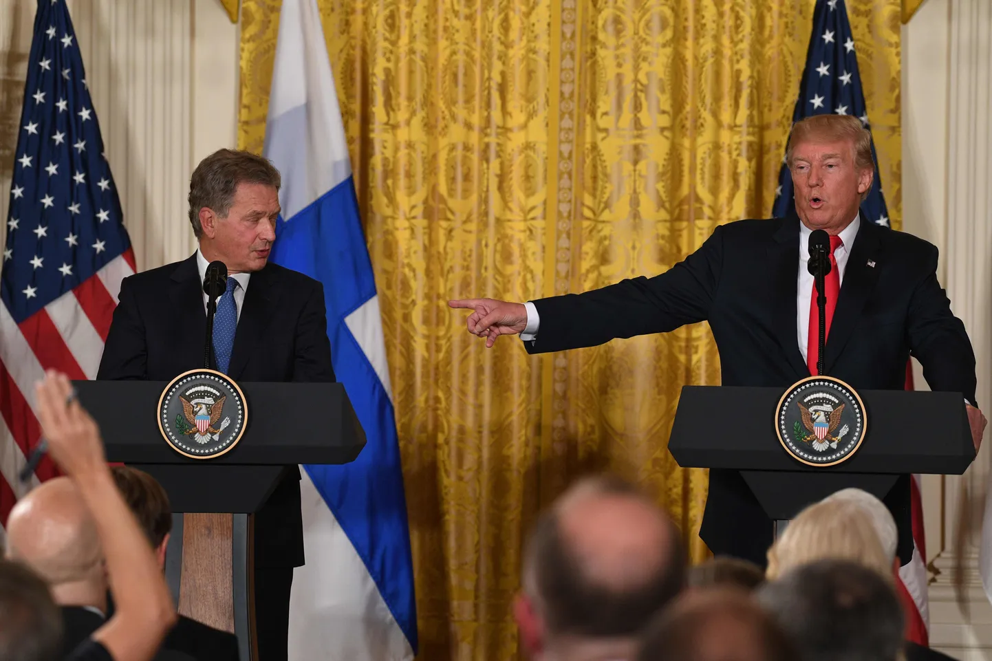 Donald Trump ja Sauli Niinistö