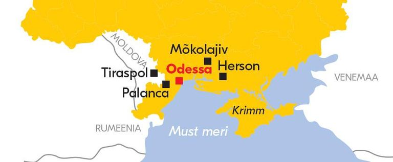 Odessa - Musta mere sadamalinn.