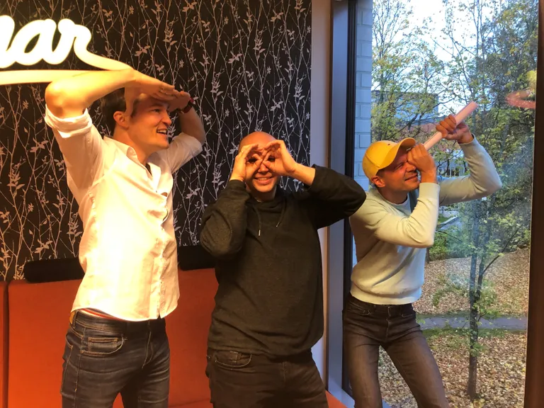 Lauri Hermann, Tanel Liira ja Henri Laumets