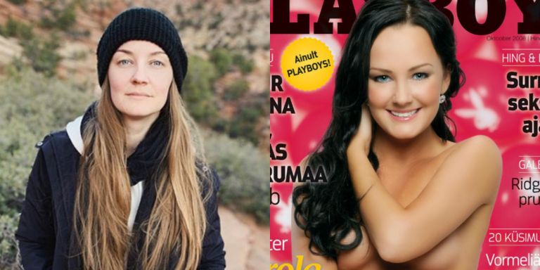 Carola Madis 2018. aastal (foto: Carola Madis/Instagram) ja Carola Madis 2008. aastal Playboy kaanel (foto: Playboy promo).