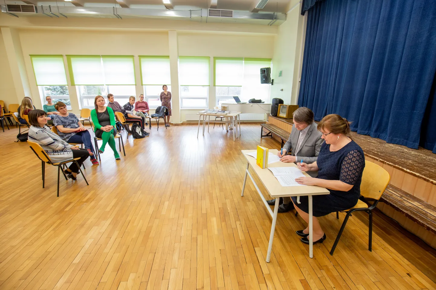 Väikese printsi stipendiumi allkirjastamine Türi ühisgümnaasiumis