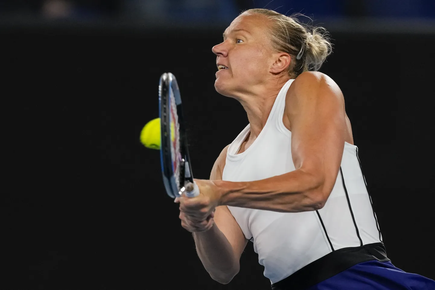 Kaia Kanepi Austraalia lahtistel.