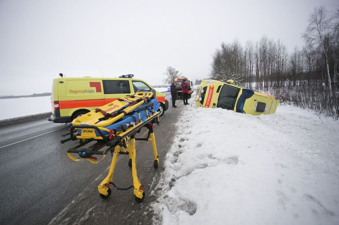 Põhja-Eesti regionaalhaigla reanimobiilid pole varem sellisesse õnnetusse sattunud.