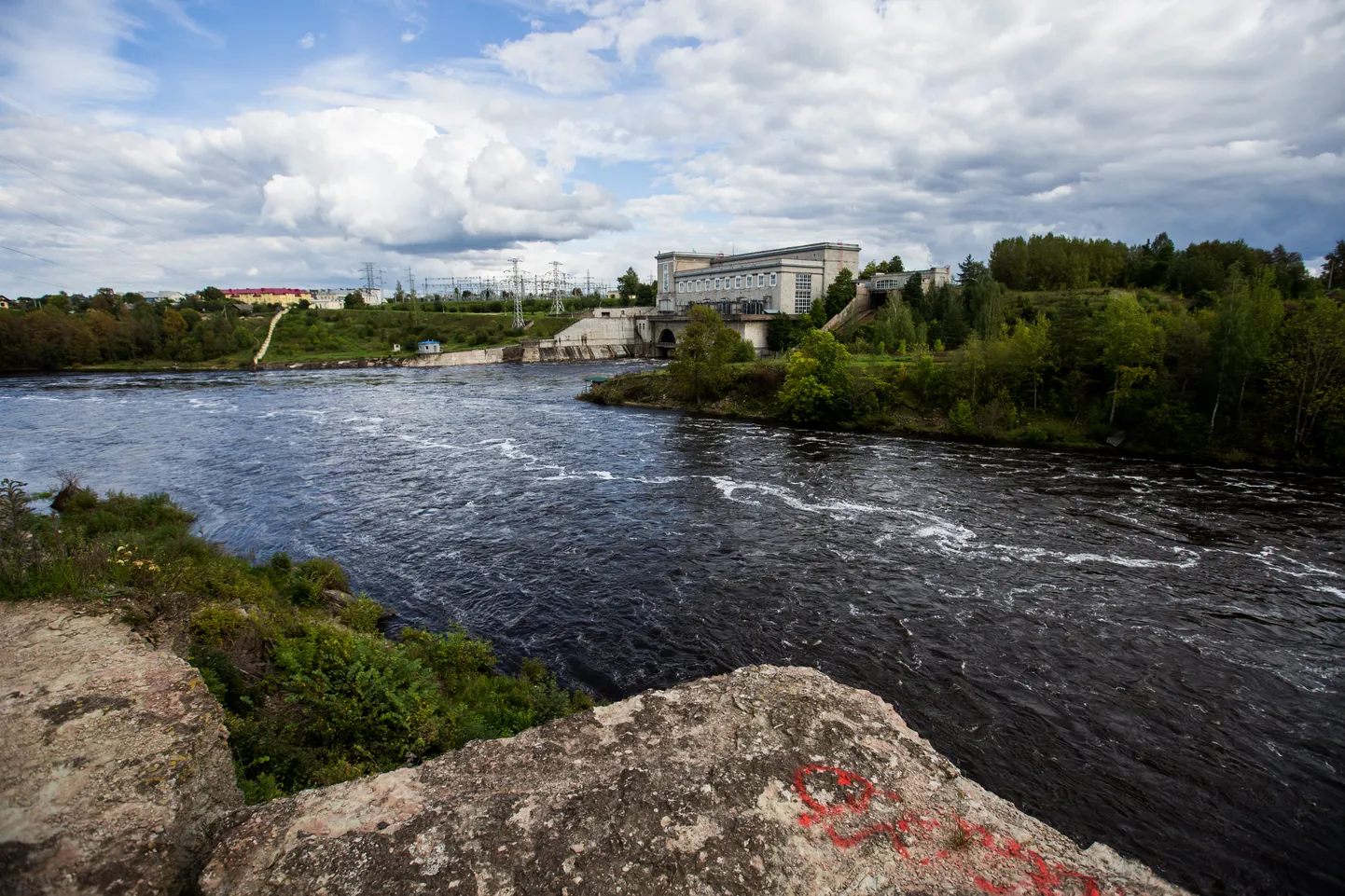 02.09.2016. Narva. Narva jõgi. FOTO: EERO VABAMÄGI/POSTIMEES