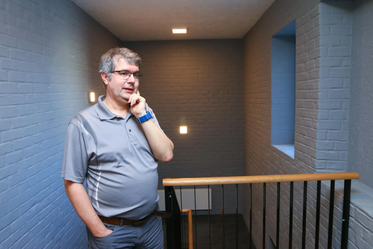 Pilt on tehtud aasta eest veebruaris, kui Otepää tervisekeskuse juhataja Andres Arike tutvustas vastvalminud tervisekeskust ja selle võimalusi.