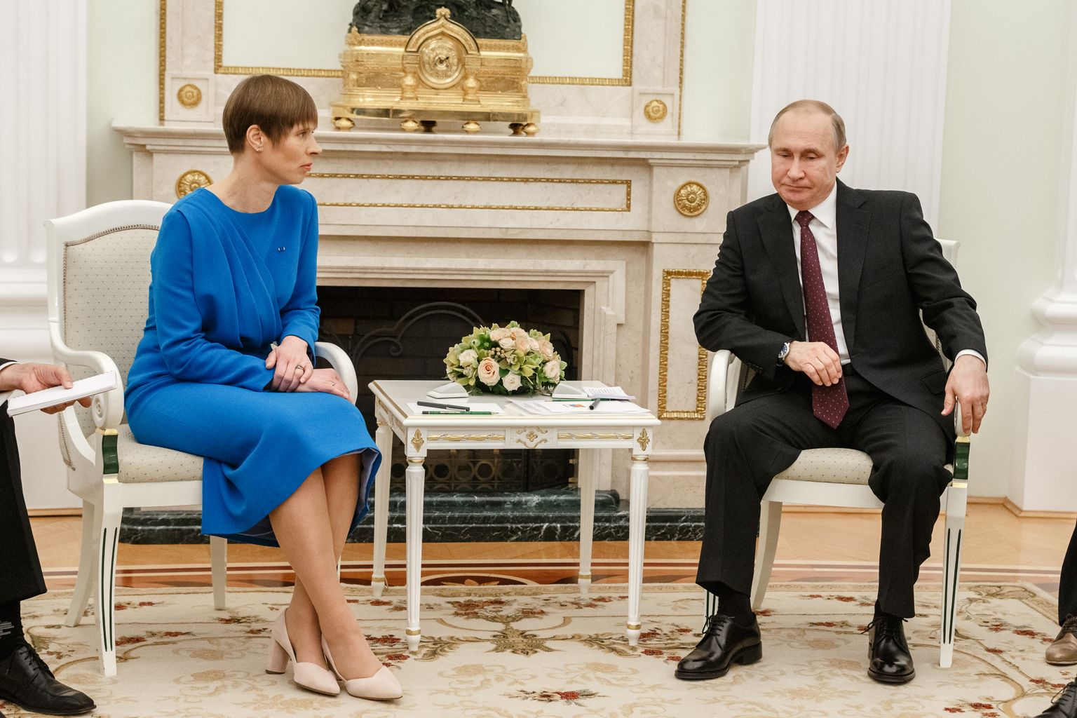 President Kersti Kaljulaid kohtub Kremlis Vladimir Putiniga, 18.04.2019