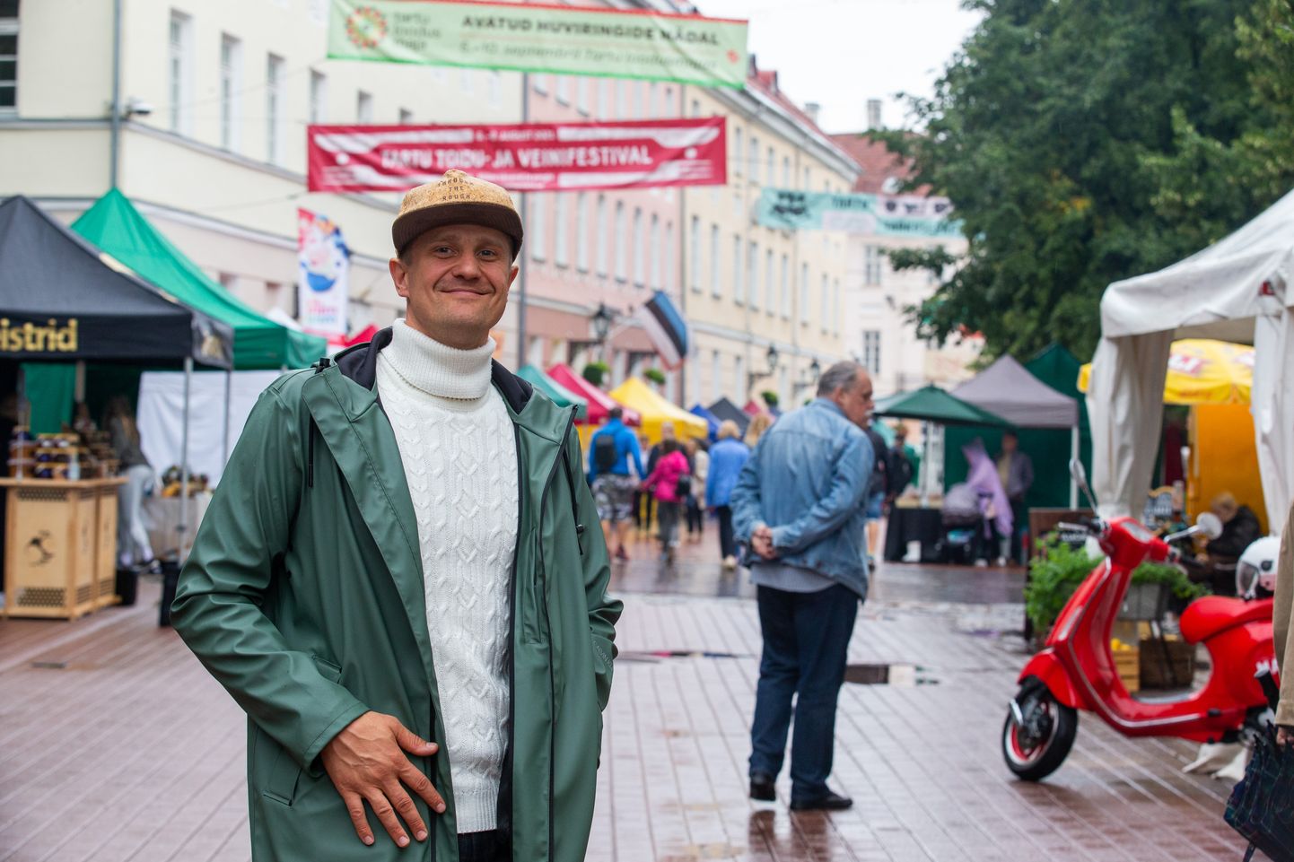 Joel Ostrat jäi Tartu toidu- ja veinifestivali toimumisega kolme päeva jooksul rahule.