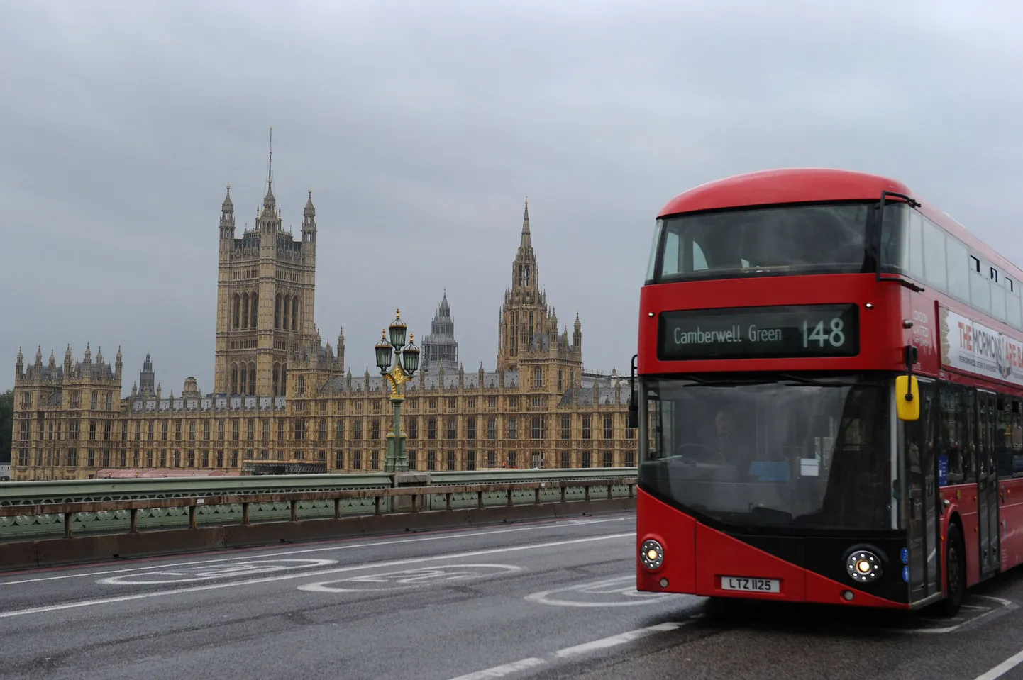 Vaade Westminsteri paleele.