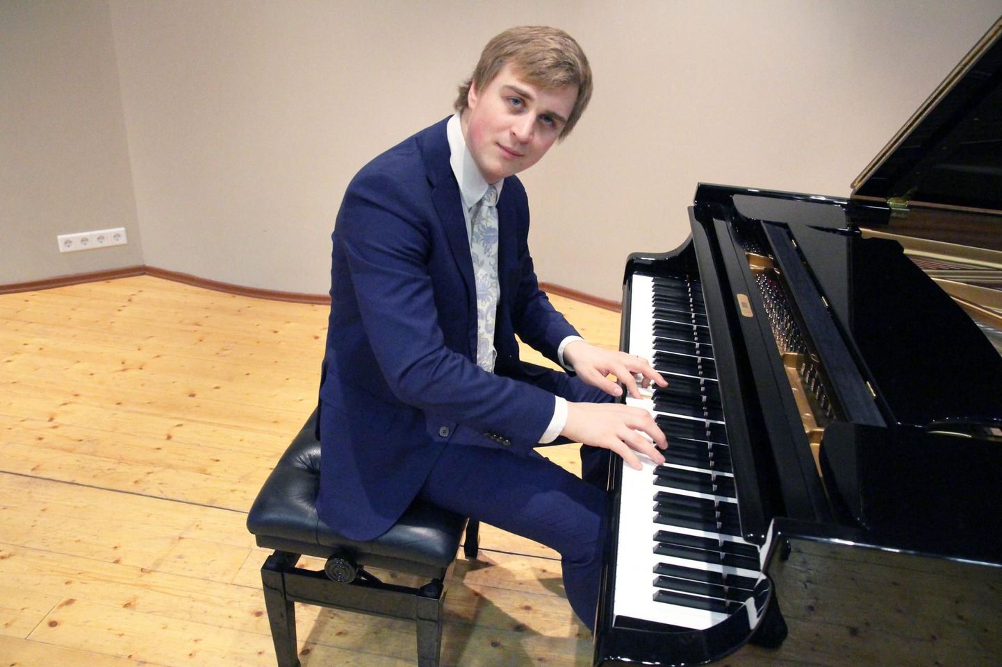 Pianist Johan Randvere.