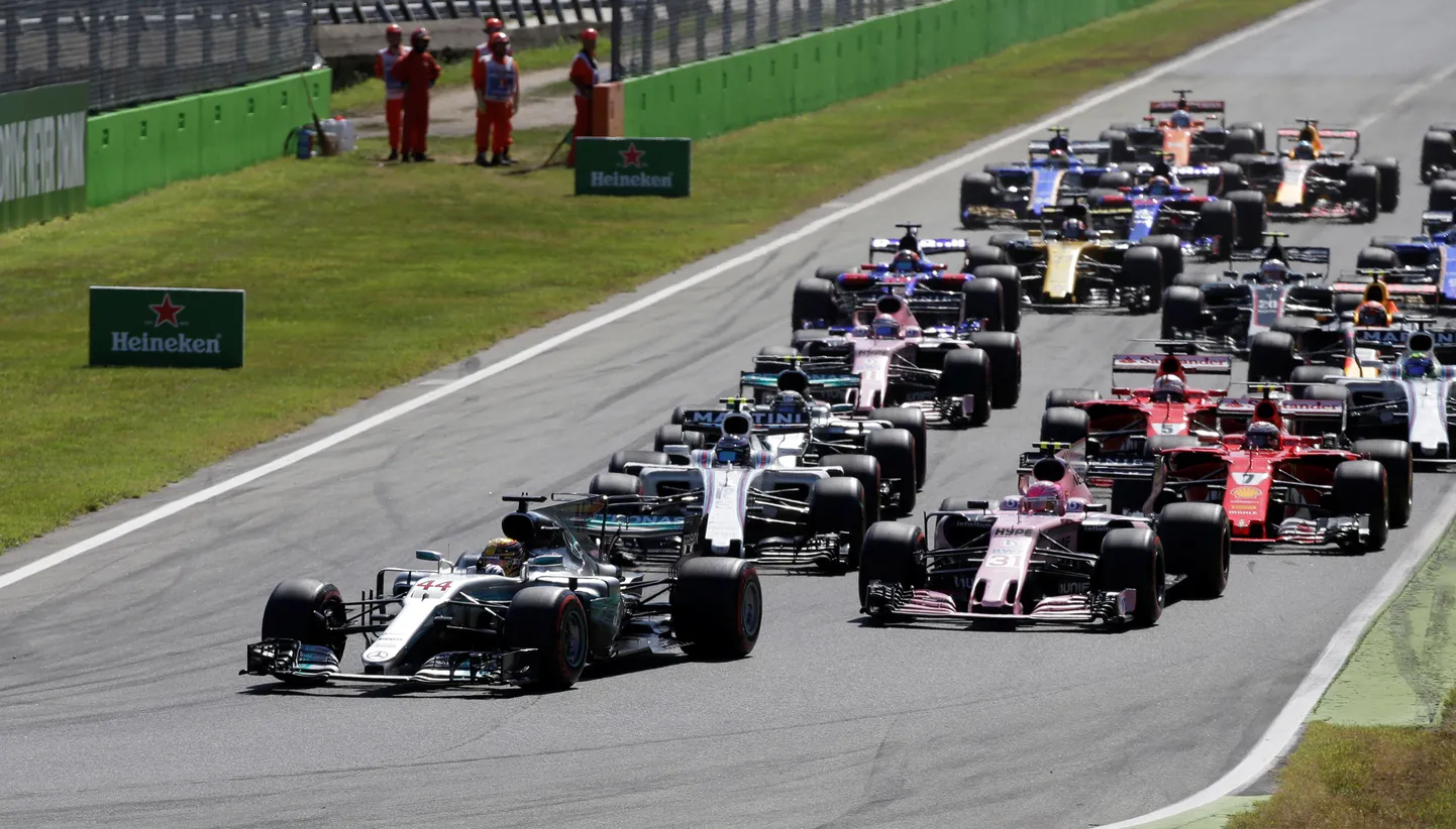 Itaalia GP start