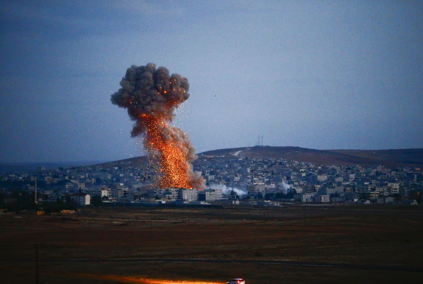 Sõjategevus Süürias Kobanis