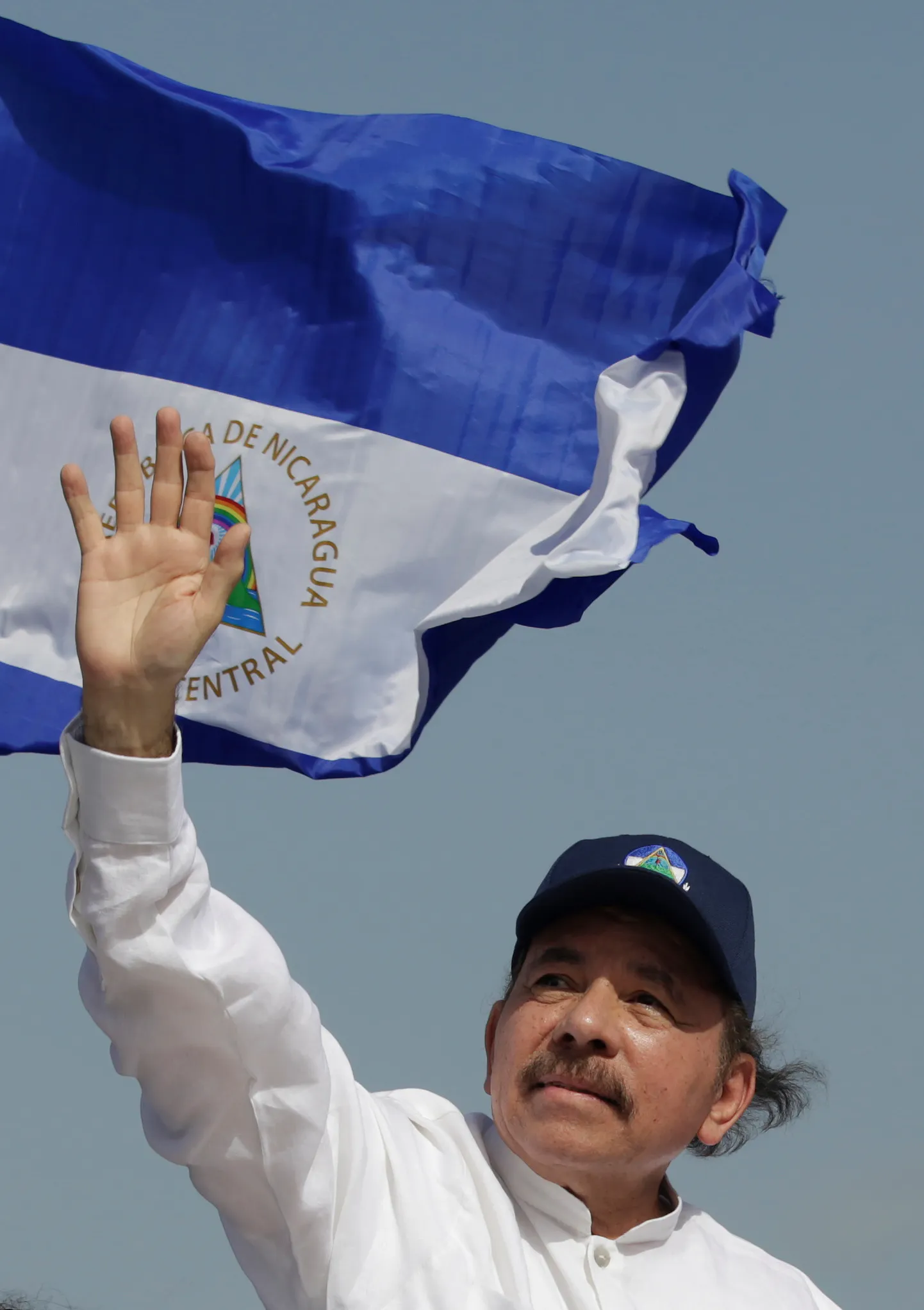 Nicaragua president Daniel Ortega.