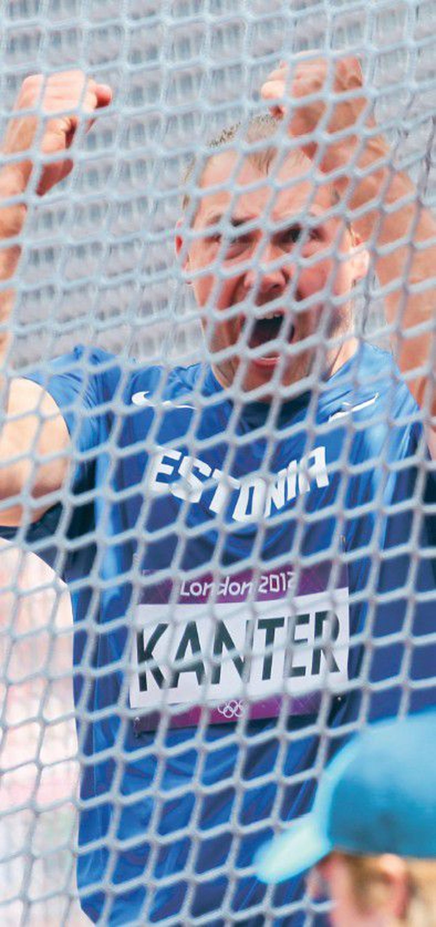 Gerd Kanter mängis eile poolehoidjate närvidega, kuid võis kolmanda katse järel võimsalt rõõgatada.