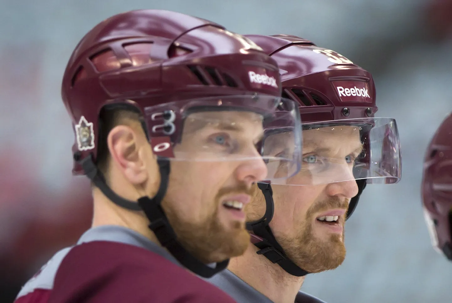 Henrik Sedin (paremal) ja Daniel Sedin.