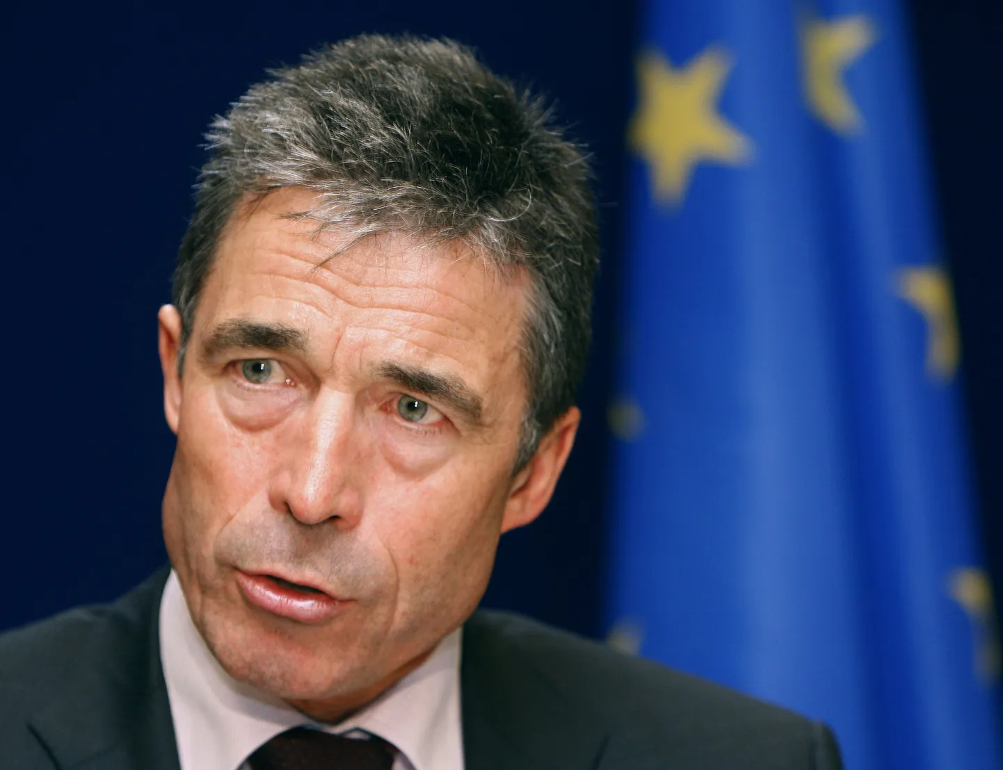 Taani peaminister Anders Fogh Rasmussen.