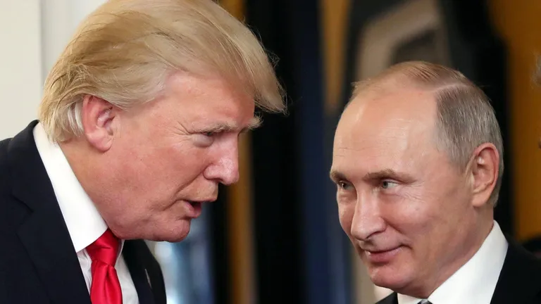 Трамп и Путин.