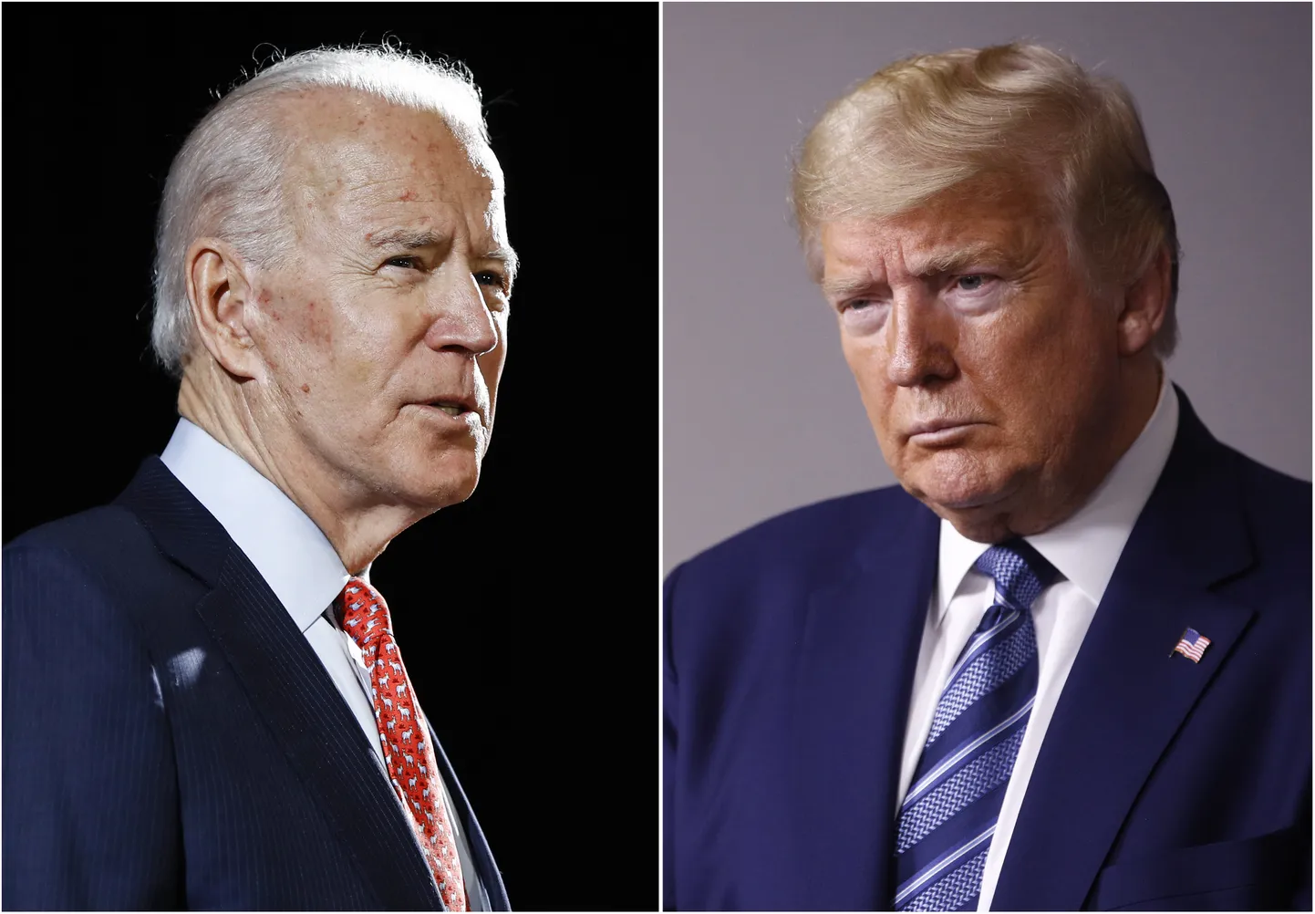 Praegune USA president Joe Biden (vasakul) ja tulevane riigipea Donald Trump.