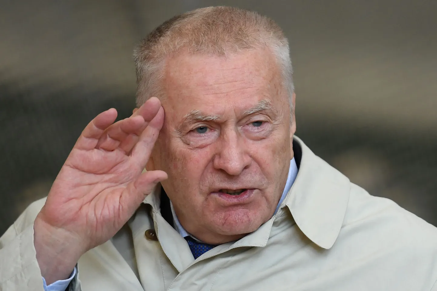 Krievijas Liberāldemokrātiskas partijas līderis Vladimirs Žirinovskis.