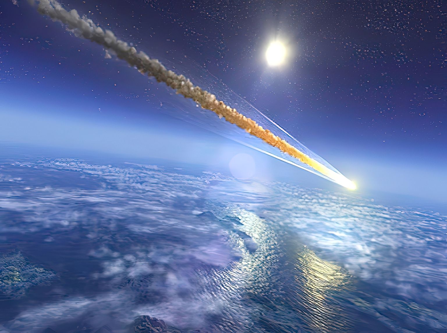 Jäljed meteoriidis võivad vihjata elu võimalikkusele väljaspool Maad ja võimalik, et isegi elu siia kandumisele meteoriitide abiga.