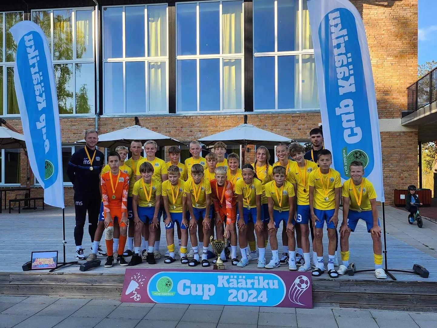 FC Kuressaare U14 võitsid Kääriku Cupil kuldmedalid