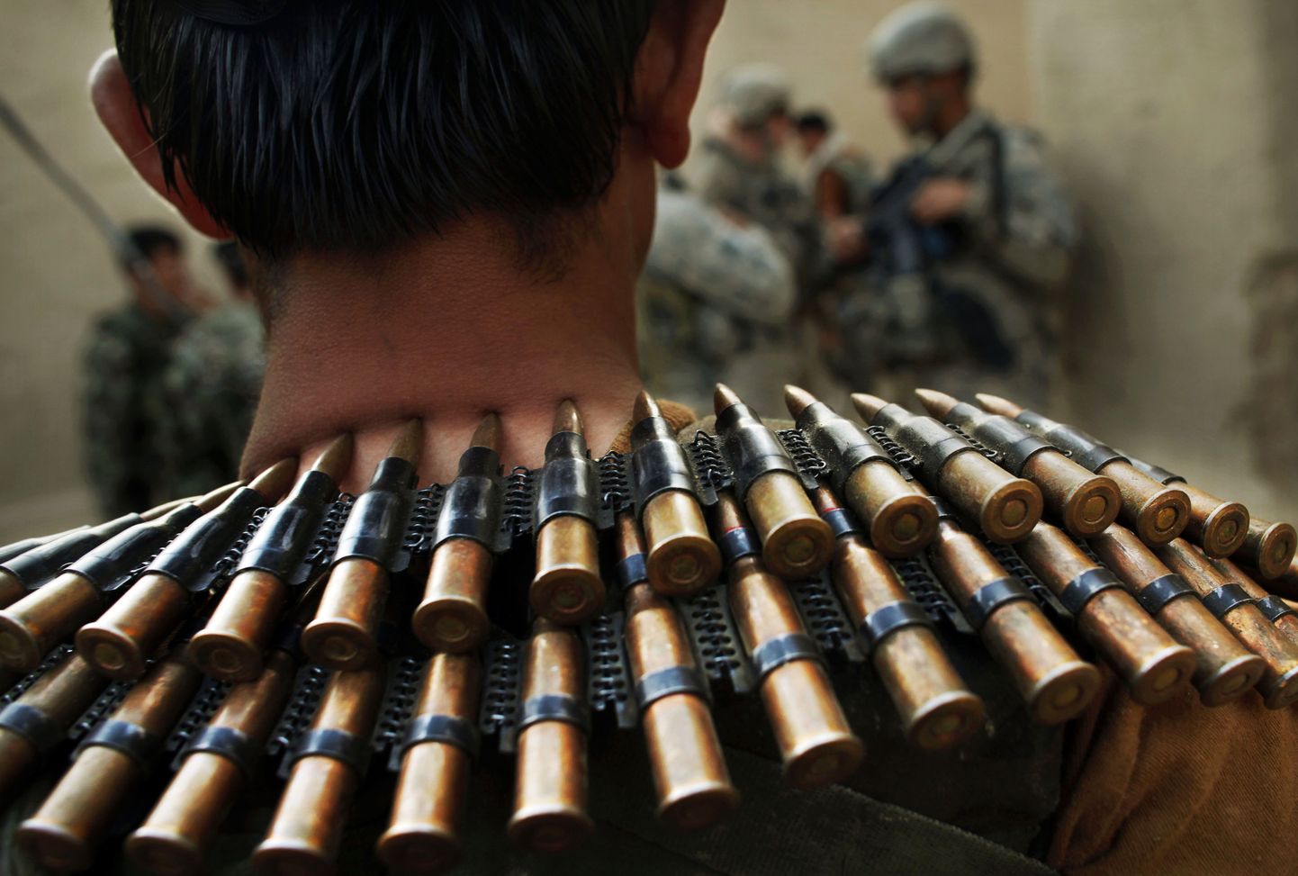 Afganistani sõduri padrunivöö