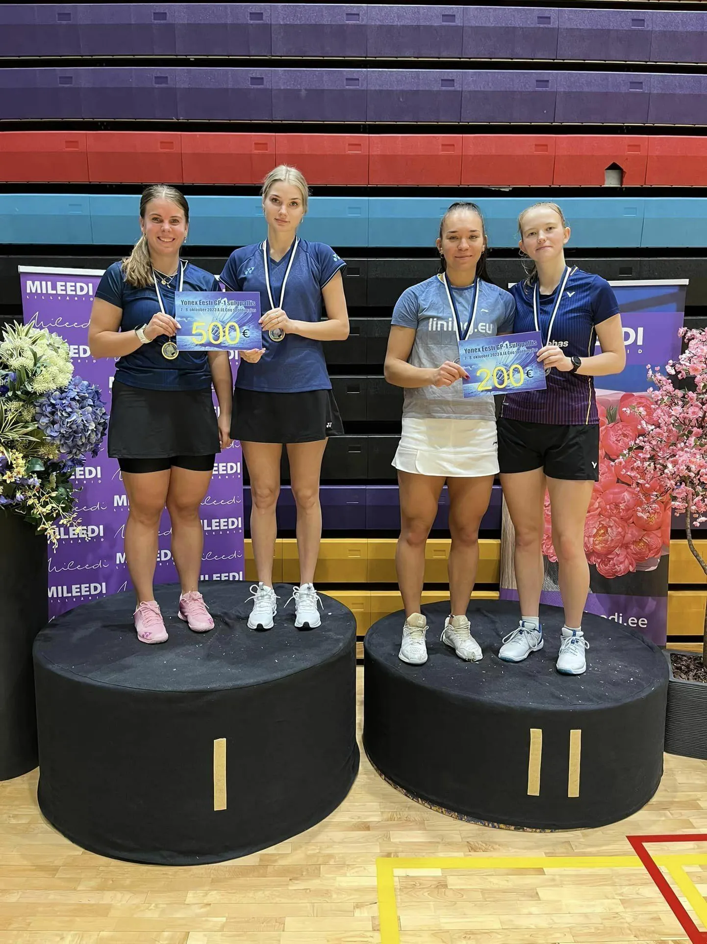 Triitonlannad Kati-Kreet Marran ja Helina Rüütel võitsid esikoha.