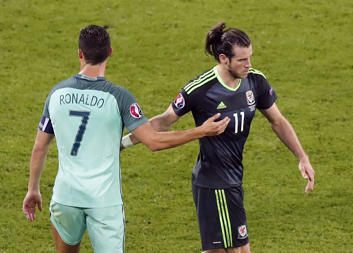 Gareth Bale ja Cristiano Ronaldo.