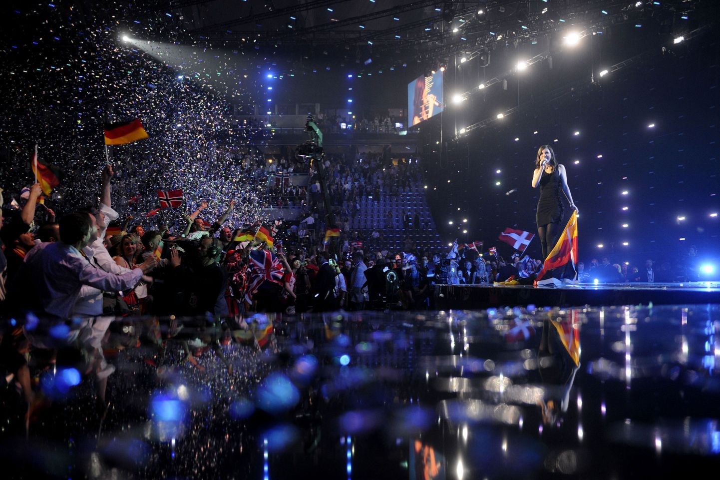 2010. aasta Eurovisiooni võitja Lena. Tänavune Eurovisiooni lauluvõistlus toimub Saksamaal Düsseldorfis