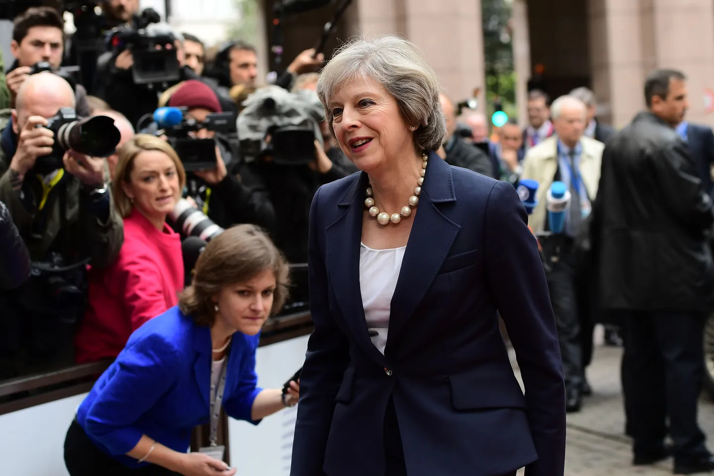 Briti peaminister Theresa May mullu oktoobris Brüsselis toimunud ELi riigipeade ja valitsusjuhtide kohtumisel.